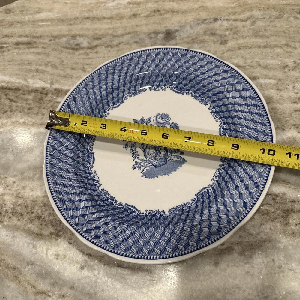 Spode Plate Blue Room Collection Portland Vase Blue & White 10.5